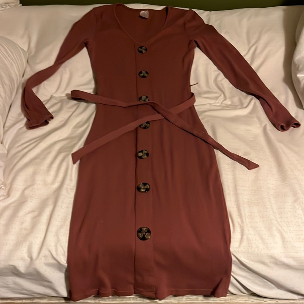 Long sleeve maxi dress